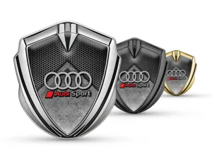 Audi Silicone Emblema Badge Stile Minimal Uni-Size